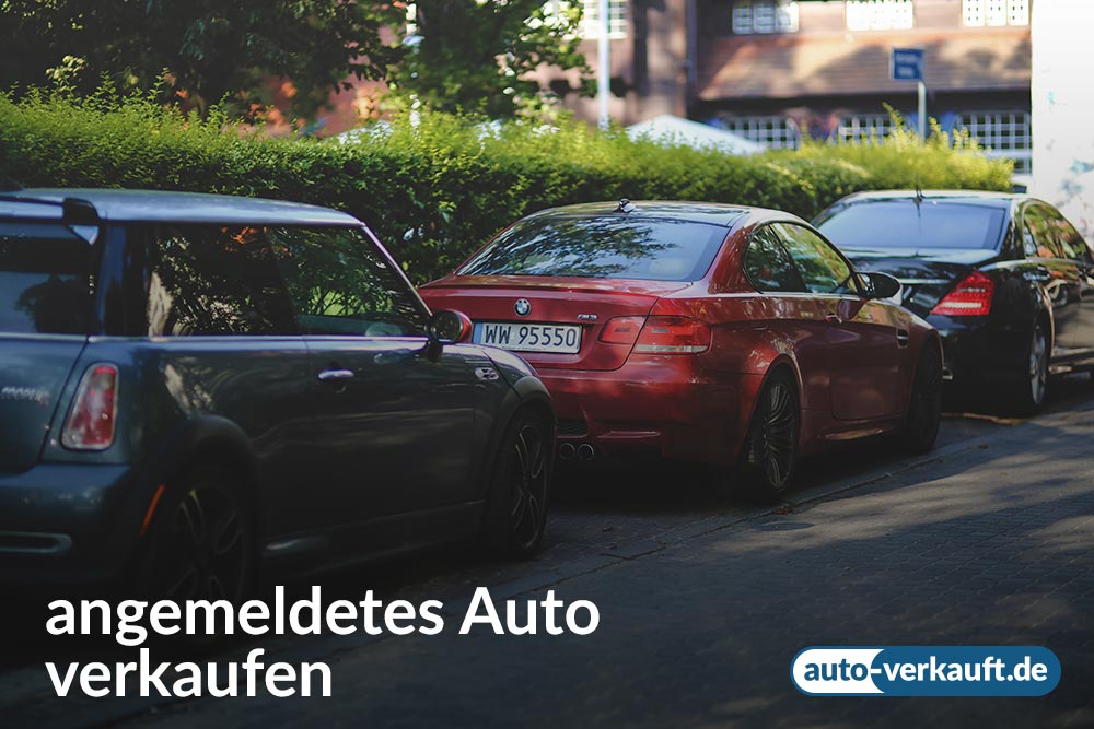 angemeldetes Auto verkaufen bei auto-verkauft.de